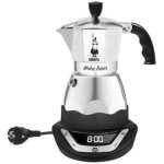 Bialetti - cafeti�re italienne �lectrique 6 tasses inox 0006093