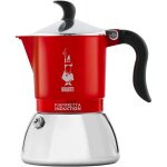 Bialetti fiammetta induction cafeti�re � moka 0, 1 l rouge, acier inoxydable
