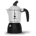 Bialetti orzo express cafetière à moka aluminium, noir Bialetti orzo express cafetière à moka aluminium, noir