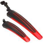Bicycle mudguard, universal adjustable thicken widen front rear fender mtb kit for speed bike fixie urban ...