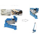 Bigb - cisaille  levier 300 mm - pour tle d'acier et fer rond / plat