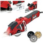 Bigb - mini scie circulaire 600w avec laser de coupe + 3 disques