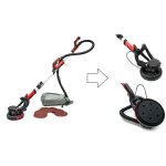 Bigb - ponceuse  bras / girafe 750 w - pad 225 mm pour cloison seche, plafond pltre