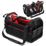 Bigb - sac � outils textile avec fond rigide + bandouli�re