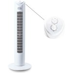 Bigb - ventilateur colonne oscillant cool clima 45w 3 vitesses h80cm