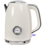 Bikitchen - nostalgia 170 bouilloire blanc cr�me (brillant) contenance: 1. 7 l
