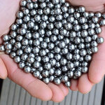 Billes en acier carbone 6 mm (100 pi�ces) - recharge pour fronde, munitions de catapulte, roulements ...