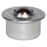 Bille de manutention acier � 15 mm � socle cylindrique acier 31 - 24 mm. � simple embo�tement. charge ...