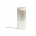 Lampe cylindrique en sélénite (3 4 kg) Lampe cylindrique en sélénite (3 4 kg)