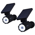 Bionic spotlight deluxe led lampes solaires spot � �nergie solaire avec d�tecteur de mouvement de 25 ...