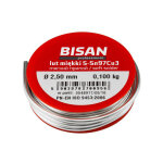 Plomberie plombier fil de soudure sanse s - sn97cu3 25mm pour tube en cuivre 100g