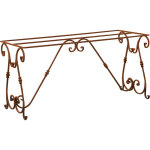 Biscottini - base table en fer solide l150xpr60xh74 cm Biscottini - base table en fer solide l150xpr60xh74 cm
