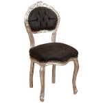 Fauteuil ancien 90x45x42 chaise argenté louis xvi chaise de salon tapissé style français fauteuil chambre ... Fauteuil ancien 90x45x42 chaise argenté louis xvi chaise de salon tapissé style français fauteuil chambre ...
