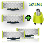 Pour philips oneblade - lames de rechange avec tête de rechange pour tondeuse à poils du nez, paquet ... Pour philips oneblade - lames de rechange avec tête de rechange pour tondeuse à poils du nez, paquet ...
