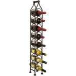 Porte - bouteille de vin en fer forgé porte - bouteille mousseux 105x15 cm présentoir à vin au sol pour ... Porte - bouteille de vin en fer forgé porte - bouteille mousseux 105x15 cm présentoir à vin au sol pour ...