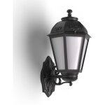 Bisso / saba' lanterne murale - e27 - ip55 - noir - fumagalli