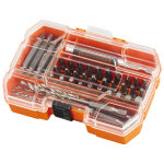 Black + decker a7234 - xj - black + decker jeu de perceuses et tournevis 45 pi�ces dans une petite mallette ...