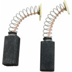Balais de charbon pour black&decker rabot 80pla - 6x8x16mm