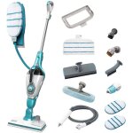 Black&decker - black + decker balai vapeur 1300w multifonctions avec gant steamitt et 12 accessoires ...