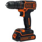 Black&decker - black + decker bdcdc18b perceuse - visseuse sans fil 18 v 1, 5 ah 2 batteries