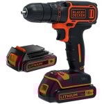 Black&decker - black + decker bdcdc18b perceuse - visseuse sans fil 18 v 1, 5 ah 2 batteries