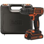Black + decker bdcdc18 perceuse - visseuse sans fil 18 v 1. 5 ah ? avec batterie et chargeur