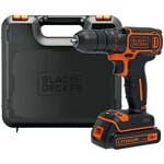 Black + decker bdcdc18 perceuse - visseuse sans fil 18 v 1. 5 ah ? avec batterie et chargeur