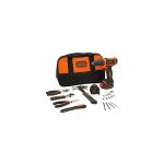 Black&decker - perceuse bdcdc18htsa - qw 18 v 1x1 5 ah accu. + accessoires