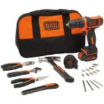 Black&decker - perceuse bdcdc18htsa - qw 18 v 1x1 5 ah accu. + accessoires