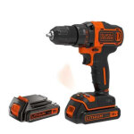 Black + decker bdcdd186kb perceuse - visseuse sans fil 2 vitesses 18v avec 2 batteries et coffret