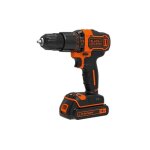 Black + decker bdchd18k marteau perforateur 18v 2 vitesses avec batterie lithium 1, 5ah et mallette de ...