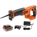 Black&decker - black + decker bdcr18m1 scie sabre sans fil 18 v avec batterie 4 ah et chargeur Black&decker - black + decker bdcr18m1 scie sabre sans fil 18 v avec batterie 4 ah et chargeur