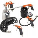Black + decker ensemble accessoires  air noir et orange