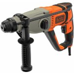 Black&decker - marteau perforateur filaire - 800w - black + decker - accessoires - coffret - behs02a ...