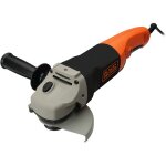 Black&decker - black + decker meuleuse d'angle filaire 125mm 1200w en coffret kg1202k - qs
