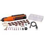 Black + decker multi - outils rotatifs 7, 2v avec batterie intgre, 53 accessoires et mallette de transport, ...
