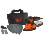 Black&decker - black + decker multi ponceuse filaire 220 w 4 en 1 - ka280lka - qs - 23 accessoires - ...