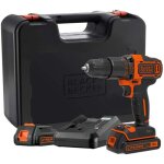 Black + decker outillage - perceuse à percussion sans fil 18v, 2 batteries li - ion 2, 0 ah, chargeur ... Black + decker outillage - perceuse à percussion sans fil 18v, 2 batteries li - ion 2, 0 ah, chargeur ...
