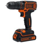 Black + decker outillage - perceuse - visseuse sans fil 18 v, 2 batteries 1, 5 ah li - ion, chargeur ... Black + decker outillage - perceuse - visseuse sans fil 18 v, 2 batteries 1, 5 ah li - ion, chargeur ...