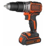 Black + decker outillage - perceuse - visseuse sans fil 18 v, 2 batteries 1, 5 ah li - ion, chargeur ...