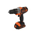 Black + decker outillage - perceuse - visseuse multi - fonction sans fil 18 v, 1 batterie 1, 5 ah li ...