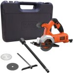 Black&decker - scie circulaire sans fil 18v li - ion black + decker bes510k - qs livrée avec 1 batterie ... Black&decker - scie circulaire sans fil 18v li - ion black + decker bes510k - qs livrée avec 1 batterie ...
