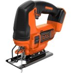 Black & decker ? scie sauteuse sans fil 18v ? profondeur de coupe 55mm bois, 8mm acier ? moteur brushless ...