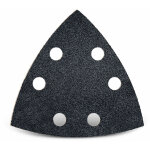 Black feuilles abrasives auto - agrippantes, 93 mm, 6 trous, p. ponceuses delta, carbure de silicium ...