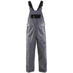 Blaklader - cotte � bretelles industrie 2664 - d�stockage - gris clair - 44 - jambes courtes