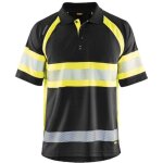 Blaklader - polo haute visibilit� anti - uv et anti - odeurs noir / jaune xxl
