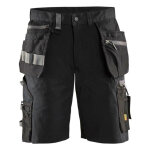 Short artisan + stretch blaklader 1598 - noir - 58