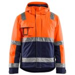 Blaklader - veste haute visibilité hiver stretch orange / marine 3xl Blaklader - veste haute visibilité hiver stretch orange / marine 3xl
