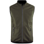 Blaklader - veste softshell sans manches 3850 - vert fonc� - xl