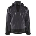 Blaklader - veste de travail softshell stretch 2d 4749 - gris foncé / noir - m Blaklader - veste de travail softshell stretch 2d 4749 - gris foncé / noir - m